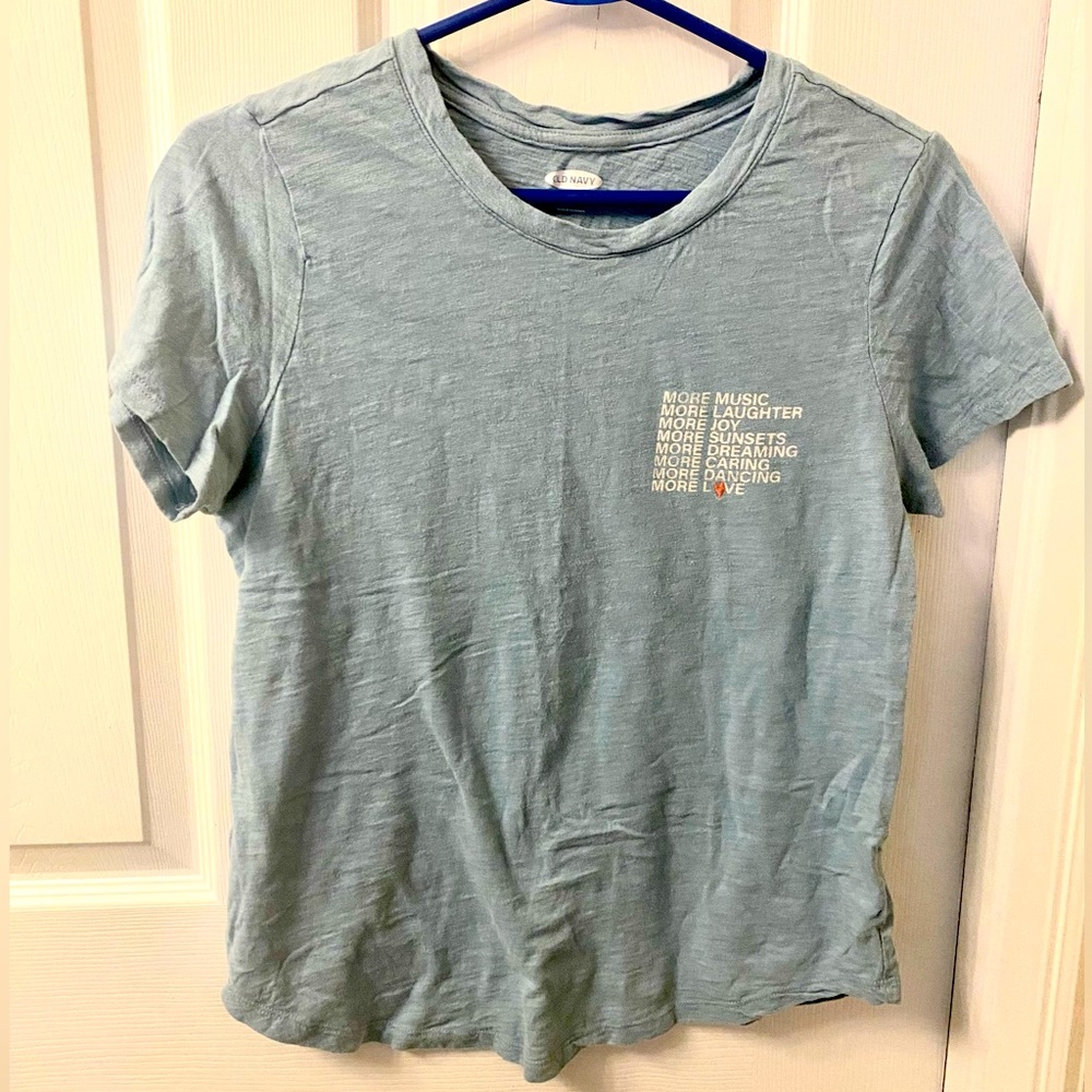 Old Navy Light Blue Shirt
